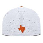 Nike Texas Longhorns DriFit Flat Brim Fitted Hat - Thumbnail 4 of 5