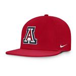 Nike Arizona Wildcats DriFit Flat Brim Fitted Hat - Thumbnail 1 of 5