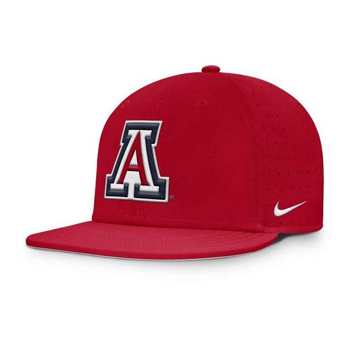 Nike Arizona Wildcats DriFit Flat Brim Fitted Hat - Primary Image