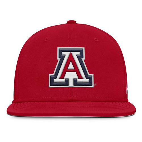 Nike Arizona Wildcats DriFit Flat Brim Fitted Hat - Primary Image