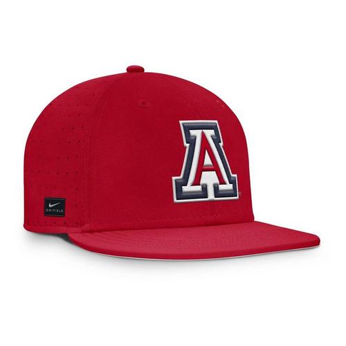 Nike Arizona Wildcats DriFit Flat Brim Fitted Hat - Primary Image