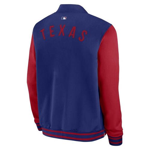 Nike Texas Rangers Authentic Collection Bomber Jacket - Primary Image