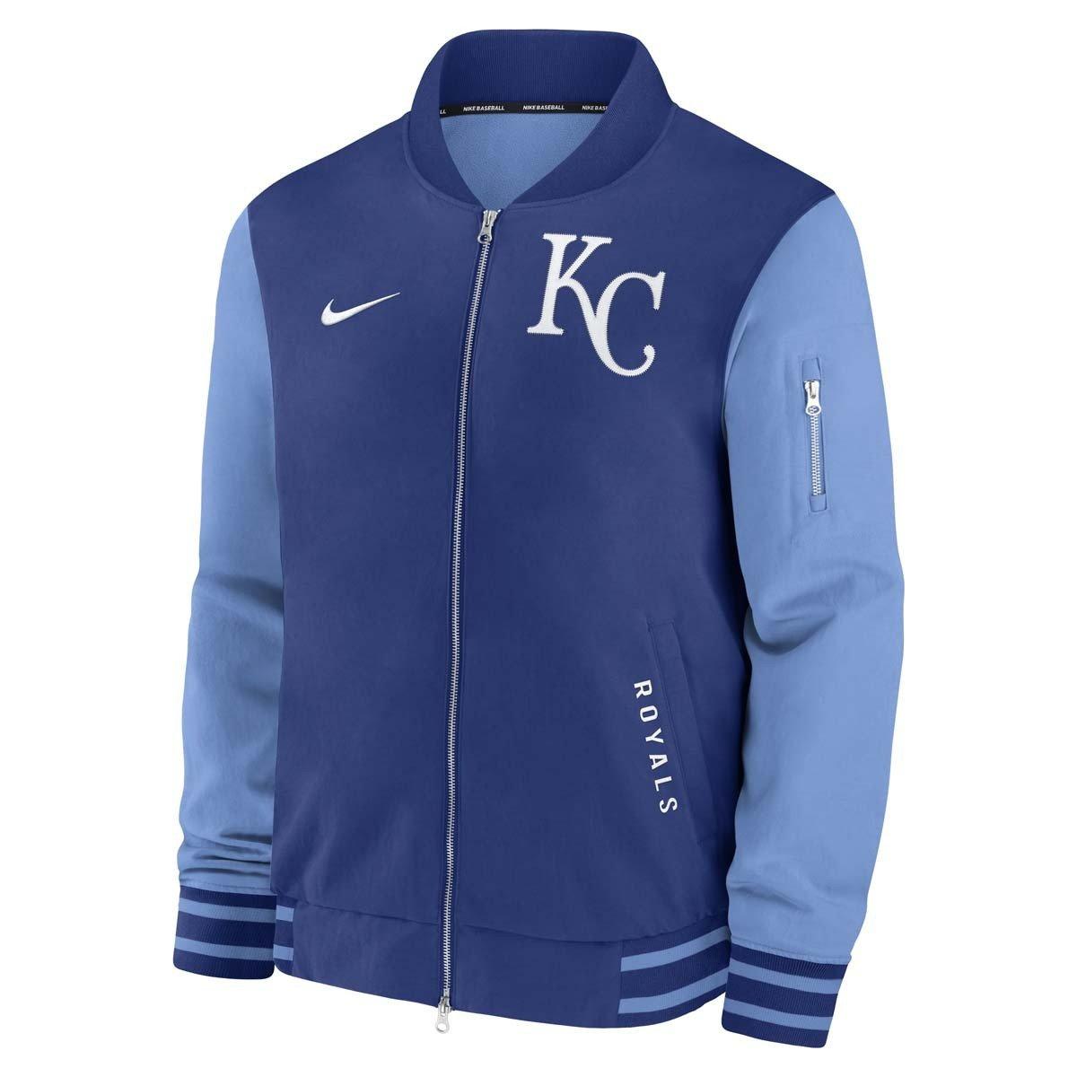 Nike Kansas City Royals Authentic Collection Bomber Jacket