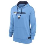 Nike Women's Milwaukee Brewers City Connect Authentic Collection Hoodie - Thumbnail 1 of 2