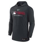 Nike Minnesota Twins Authentic Collection Lightweight Hoodie - Thumbnail 1 of 2
