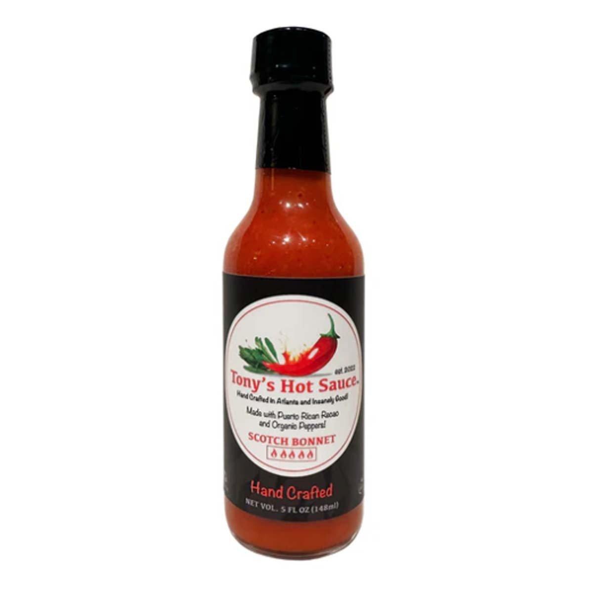 Tony's Handcrafted Scotch Bonnet Hot Sauce - TONYS HOT SAUCE
