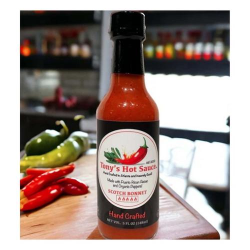 Tony's Handcrafted Scotch Bonnet Hot Sauce - Primary Image