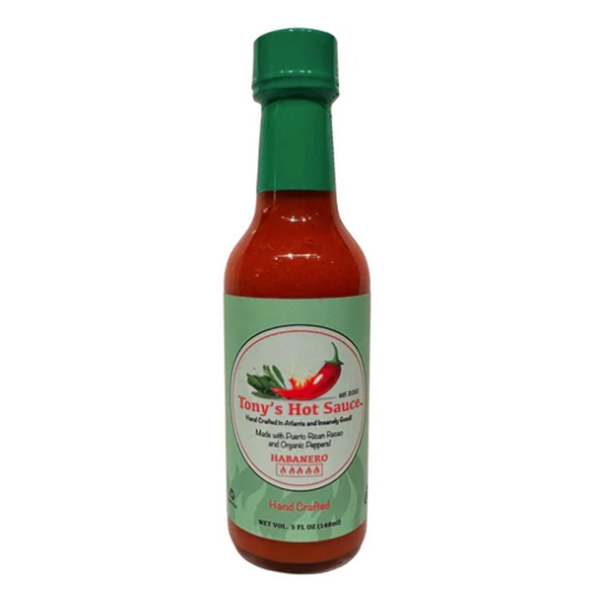 Tony's Handcrafted Habanero Hot Sauce - TONYS HOT SAUCE