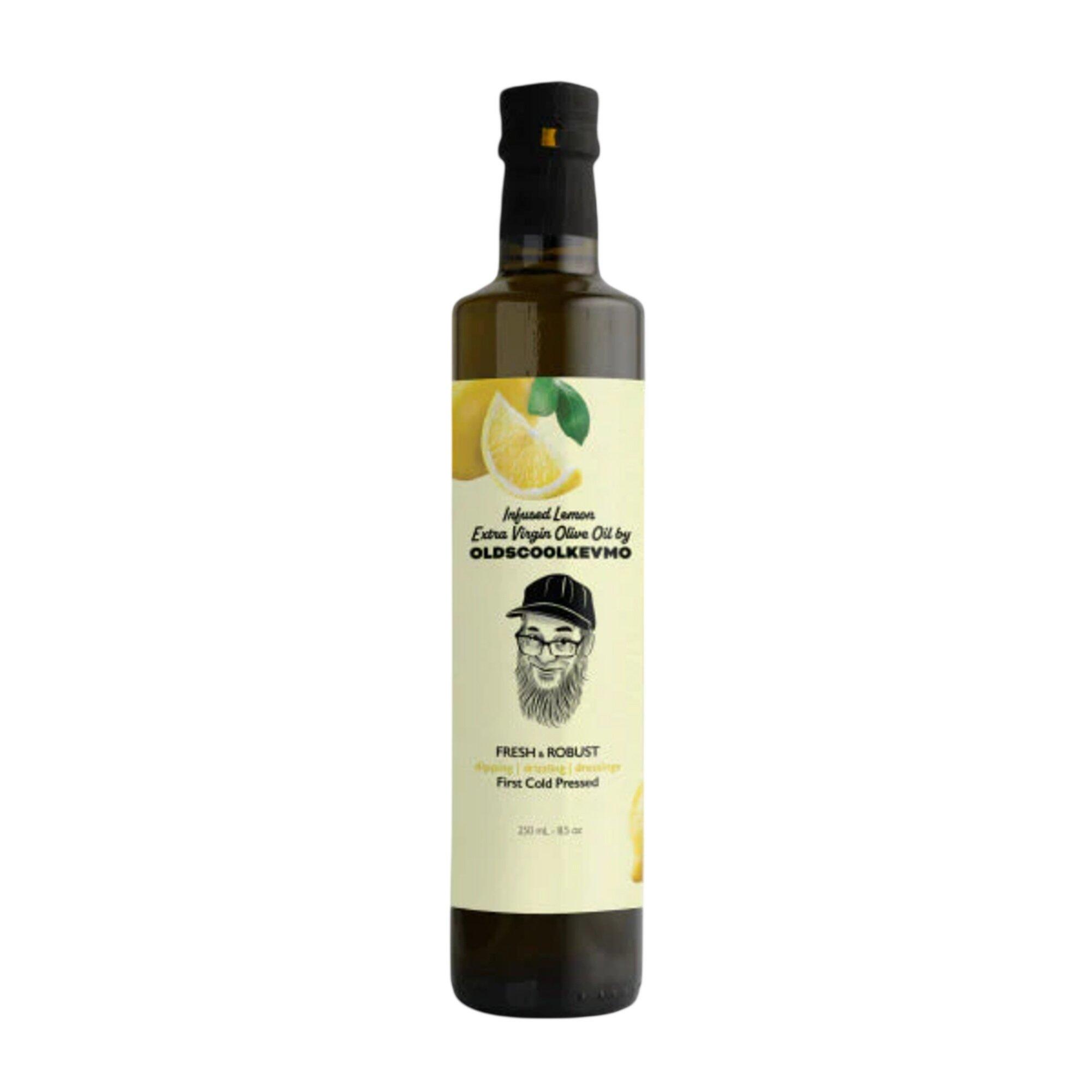 Kevmo's Kitchen Lemon Infused Extra Virgin Olive Oil - FanPours