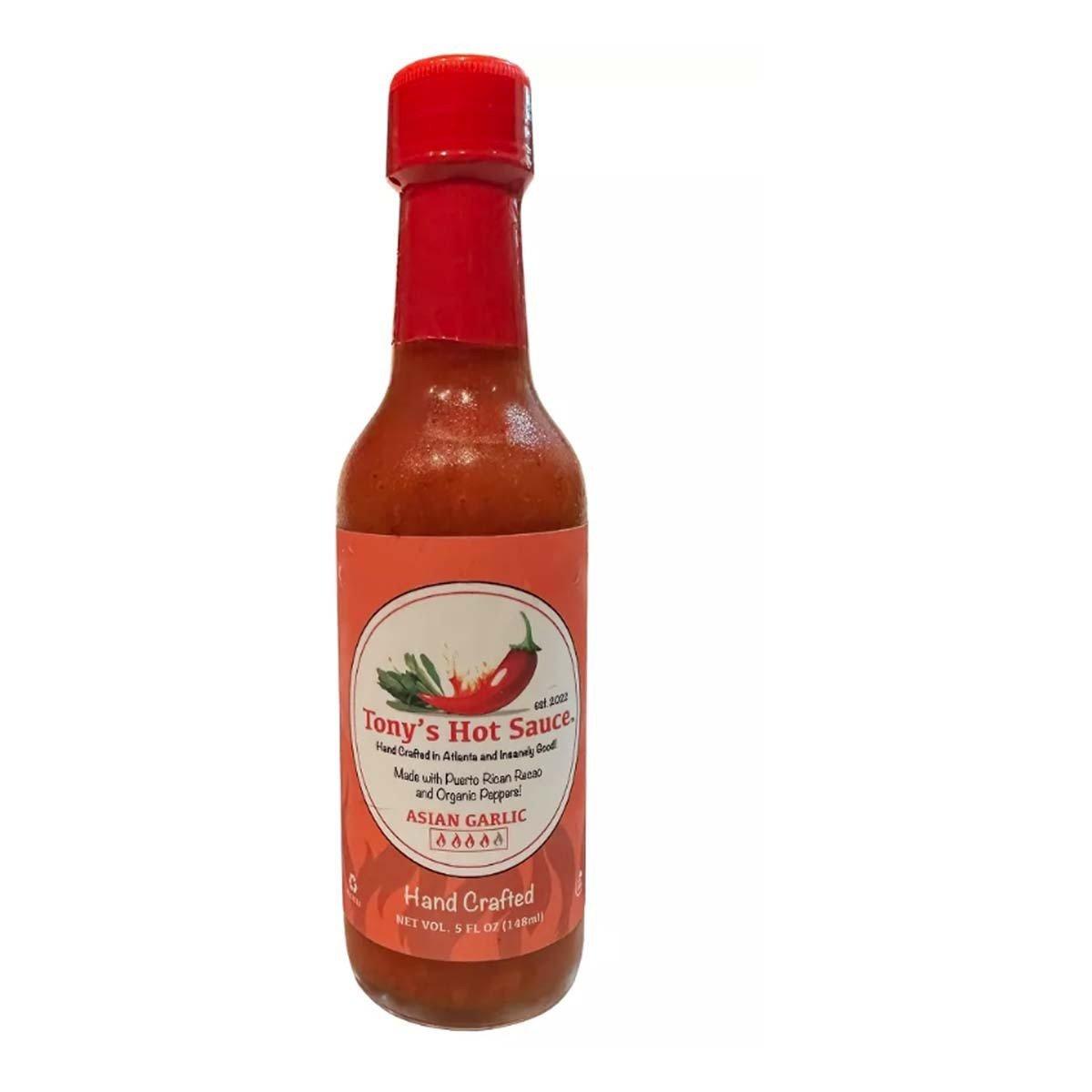 Tony's Handcrafted Asian Garlic Hot Sauce - TONYS HOT SAUCE