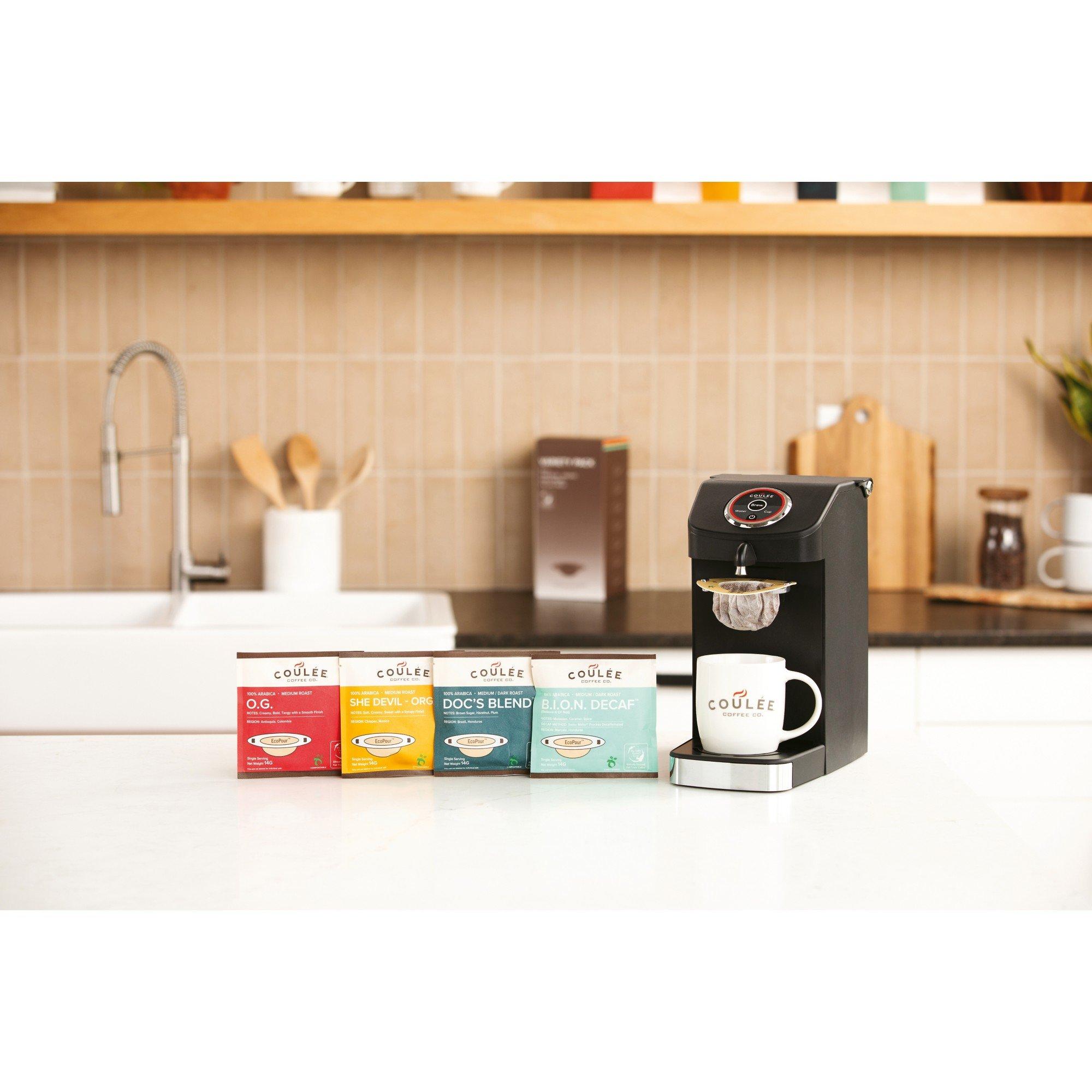 Coulee Coffee SWIRL Single Serve Coffee Brewer - Coulee Coffee