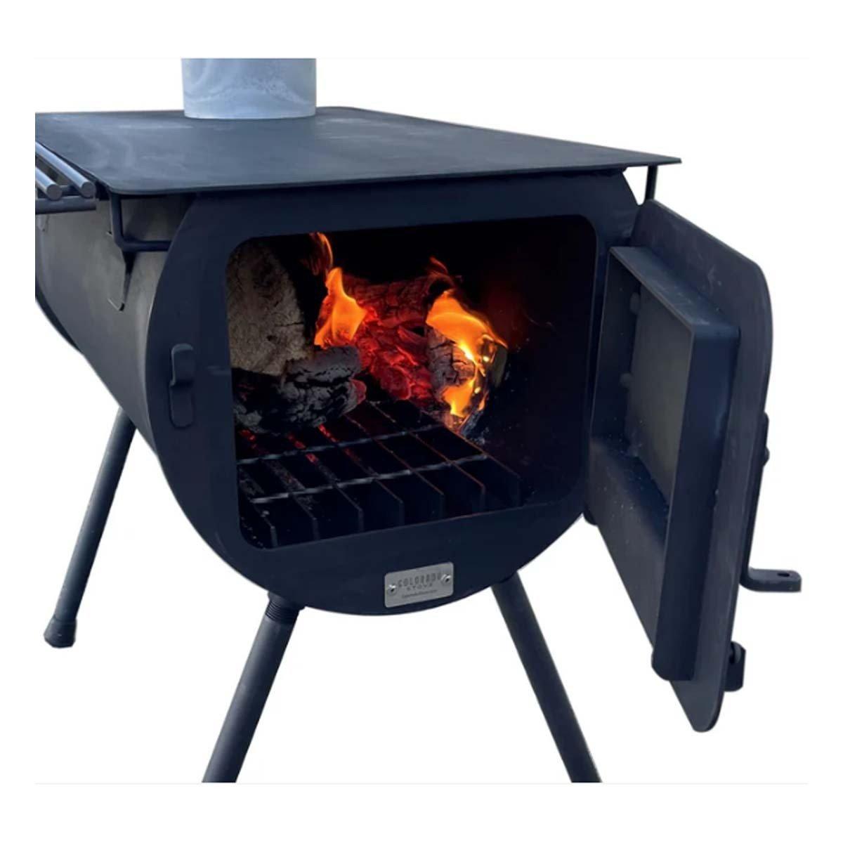 Kodiak Canvas Colorado Cylinder Stove - Thumbnail 3