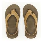 Toddler Quiksilver Carver Suede Flip Flop Sandals - Thumbnail 3 of 5
