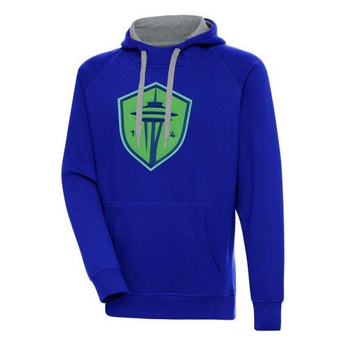 Antigua Men's MLS Seattle Sounders FC Big Logo Victory Hoodie - Primary Image