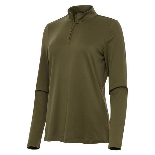 Women's Antigua Reprocess Long Sleeve 1/4 Zip - Primary Image