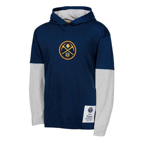 Genuine Stuff Kids' Denver Nuggets Small Ball Long Sleeve T-Shirt - Primary Image