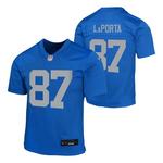 Nike Kids' Detroit Lions Sam LaPorta #87 Alternate Blue Jersey - Thumbnail 1 of 3