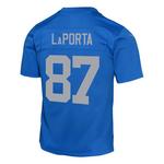 Nike Kids' Detroit Lions Sam LaPorta #87 Alternate Blue Jersey - Thumbnail 2 of 3