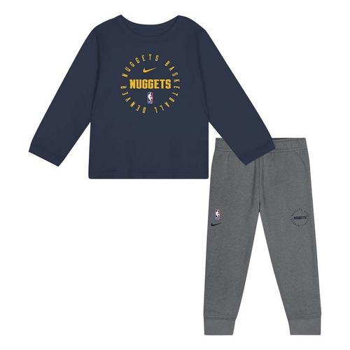 Nike Toddler Denver Nuggets Cotton Tee & Jogger Set - Primary Image