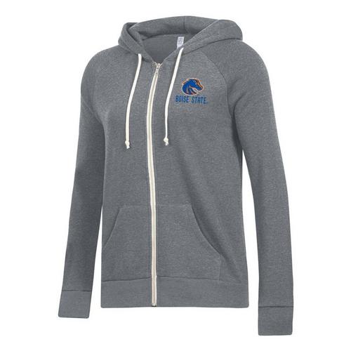 Alternative Apparel Women's Boise State Broncos Adrian Full Zip - Primary Image