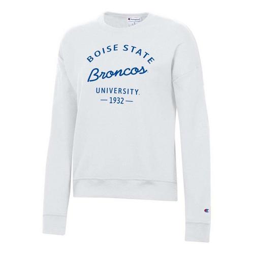 Champion Women's Boise State Broncos Powerblend Fleece Crew - Primary Image