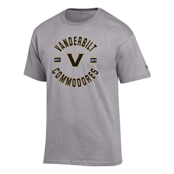 Vanderbilt Commodores Champion Alpha T-Shirt Medium Grey