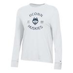 Champion Women's Connecticut Huskies Vanessa Long Sleeve T-Shirt - Thumbnail 1 of 2