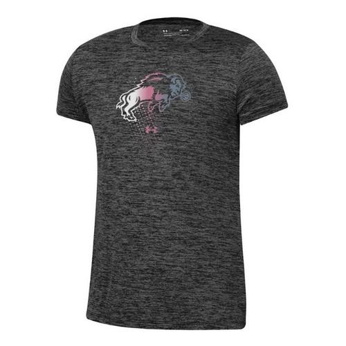 Under Armour Girls' North Dakota State Bison Berry T-Shirt - Primary Image