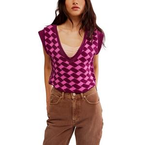 Women's Free People Lola Sleeveless V-Neck Sweater Vest