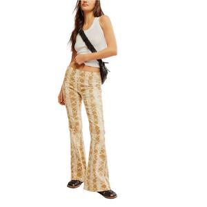 Women's Free People Penny Pull On Printed Flare Pants
