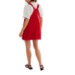 Women's Free People Overall Smock Square Neck Shift Dress - Thumbnail 3 of 4