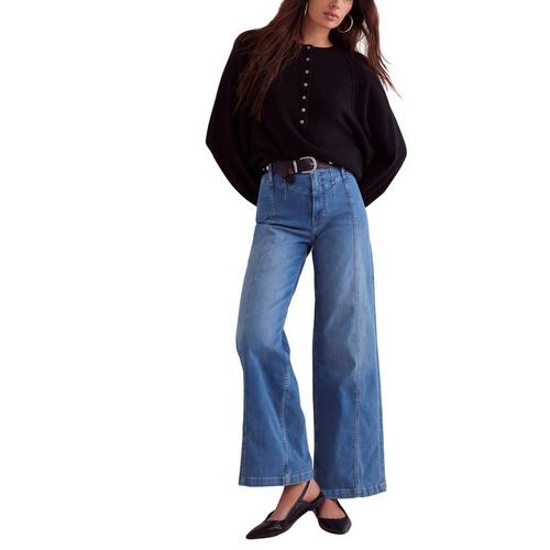 Women's Free People We The Free Libre Wide Leg Jeans - Primary Image
