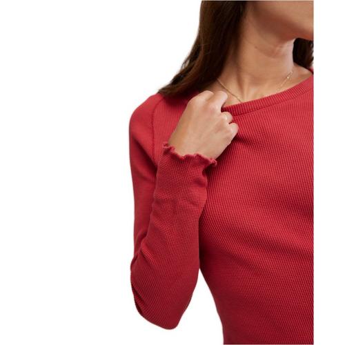 Women's Free People Easy Does It Long Sleeve T-Shirt - Primary Image