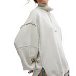 Women's Free People Camden Oversized 1/4 Snap - Thumbnail 4 of 5
