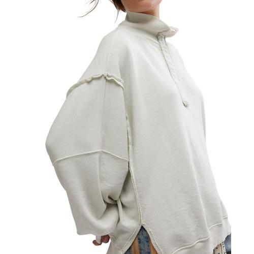 Women's Free People Camden Oversized 1/4 Snap - Primary Image