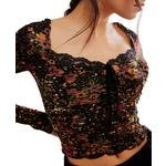 Women's Free People Layer It On Me Long Sleeve Square Neck Shirt - Thumbnail 3 of 4