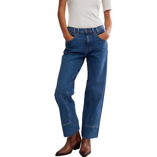 Women's Free People We The Free Risk Taker Relaxed Fit Straight Jeans - Primary Image