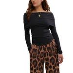 Women's Free People Iris Layering Long Sleeve Off the Shoulder Shirt - Thumbnail 1 of 5