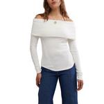 Women's Free People Iris Layering Long Sleeve Off the Shoulder Shirt - Thumbnail 1 of 5