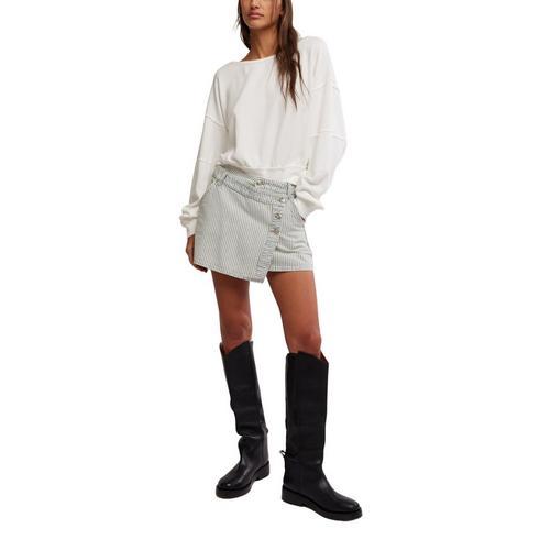 Women's Free People Wynne Denim Skirt - Primary Image