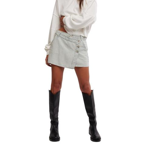 Women's Free People Wynne Denim Skirt - Primary Image