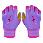 Adult Bruce Bolt Harrison Bader Signature Series Short Cuff Baseball Batting Gloves - Thumbnail 1 of 5