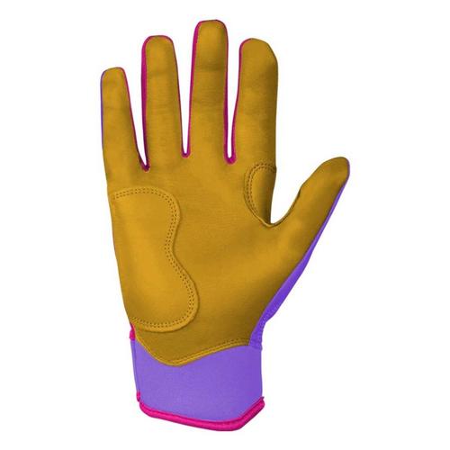 Adult Bruce Bolt Harrison Bader Signature Series Short Cuff Baseball Batting Gloves - Primary Image