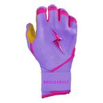 Youth Bruce Bolt Harrison Bader Signature Series Long Cuff Baseball Batting Gloves - Thumbnail 2 of 5