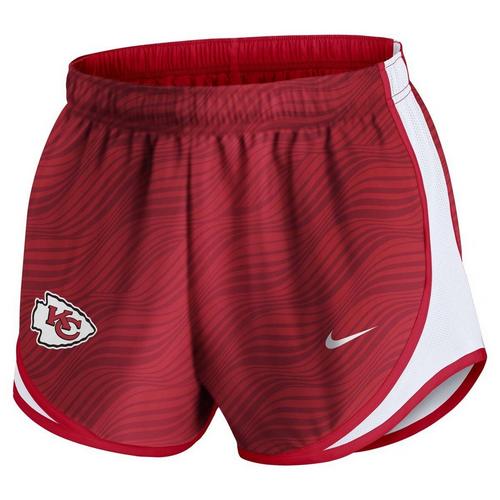 Nike Women's Kansas City Chiefs Wave Tempo Shorts - Primary Image
