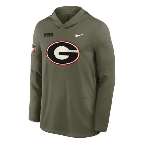 Nike Georgia Bulldogs Salute to Service Lightweigh Military Long Sleeve T-Shirt - Primary Image