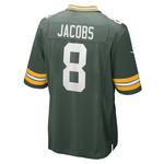 Nike Green Bay Packers Josh Jacobs #8 Game Jersey - Thumbnail 1 of 2