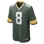 Nike Green Bay Packers Josh Jacobs #8 Game Jersey - Thumbnail 2 of 2