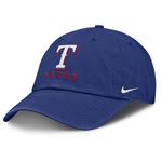 Nike Texas Rangers 2025 Club Unstructured Stretch Fit Hat - Thumbnail 1 of 4