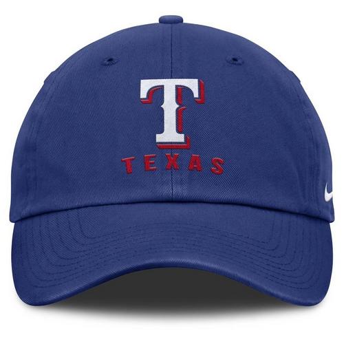 Nike Texas Rangers 2025 Club Unstructured Stretch Fit Hat - Primary Image